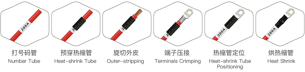 高壓線(xiàn)束加工 工藝流程
